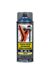 Spraymaling RAL 5019 Høj Glans CapriBlå Motip 07017 400ML