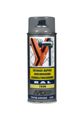 Spraymaling RAL 7036 Høj Glans PlatinGrå Motip 07023 400ML