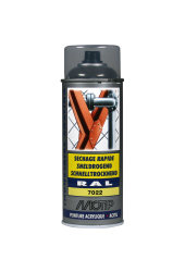 Spraymaling RAL 7022 Høj Glans RavGrå Motip 07025 400ML