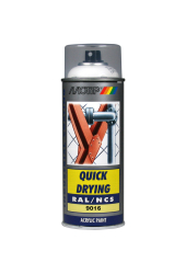 Spraymaling RAL 9016 Høj Glans TrafikHvid Motip 07037 400ML
