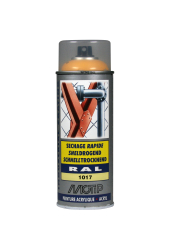 Spraymaling RAL 1017 Høj Glans SaffronGul Motip 07064 400ML