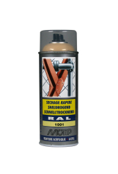 Spraymaling RAL 1001 Høj Glans Beige Motip 07068 400ML