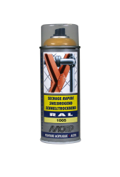 Spraymaling RAL 1005 Høj Glans HonningGul Motip 07073 400ML