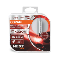 Osram D3S Pærer Xenon Night Breaker Laser Next Gen