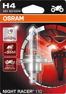 Osram Night racer 110% H4 MC pære