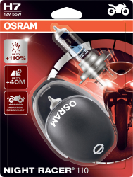 Osram Night racer 110 H7 MC pære