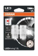 Osram LEDriving SL W21W Rød 2 stk