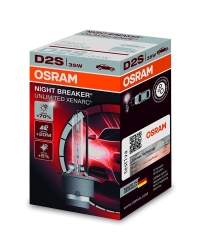 Osram D2S Night Breaker UNLIMITED +70% 1 stk