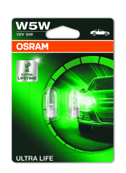 Osram Lampe ULTRA Life, W5W 2stk