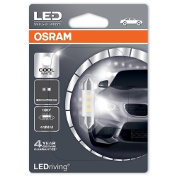 Osram LED 41mm 0.5W 6000k 1 stk