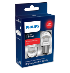 Philips X-tremeVision Gen2 P21W Rød LED - 2 stk