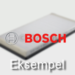 M1205 Pollenfilter Kabineluftfilter Bosch