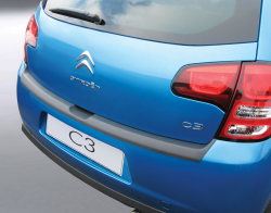Beskyttelsesliste til bagagerum Citroen C3 II 5 Dørs 2009.11