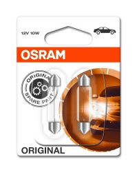 Osram Pinol C10W pære 41mm 2 stk.