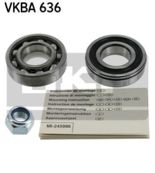 VKBA636 SKF Hjullejesæt