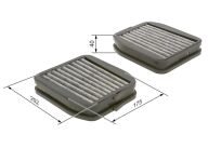 R2512 Pollenfilter aktivkulfilter Kabineluftfilter Bosch