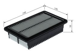 S0558 Luftfilter Bosch