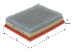 BOSCH Luftfilter S 0613