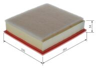 S0673 Luftfilter Bosch