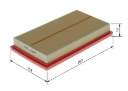 S0674 Luftfilter Bosch