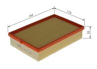 S0693 Luftfilter Bosch