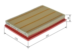 S0722 Luftfilter Bosch