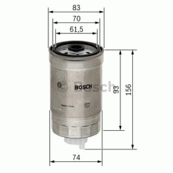 N4106 Brændstoffilter Bosch