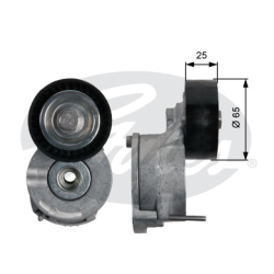 GATES Strammehjul kilerem T39186