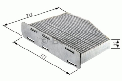R2397 Pollenfilter aktivkulfilter Kabineluftfilter Bosch
