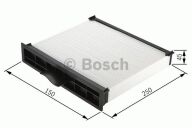 M1169 Pollenfilter Kabineluftfilter Bosch