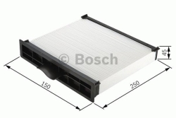 M1169 Pollenfilter Kabineluftfilter Bosch