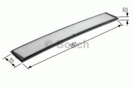 M2036 Pollenfilter Kabineluftfilter Bosch
