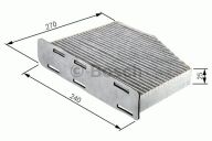 M2064 Pollenfilter Kabineluftfilter Bosch