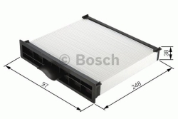 M2160 Pollenfilter Kabineluftfilter Bosch