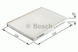 M2166 Pollenfilter Kabineluftfilter Bosch