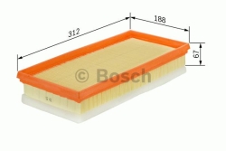 S0007 Luftfilter Bosch