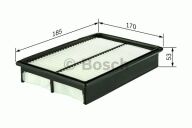 S9164 Luftfilter Bosch