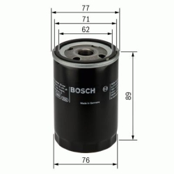 P2044 Oliefilter Bosch