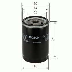 P2058 Oliefilter Bosch