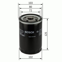 P2062 Oliefilter Bosch