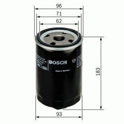 P3087 Oliefilter Bosch