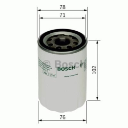 P7027 Oliefilter Bosch
