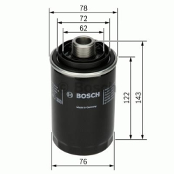 P7080 Oliefilter Bosch