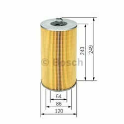 P9740 Oliefilter Bosch