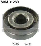 SKF Medløberhjul multi-V-rem VKM31280