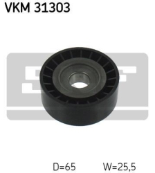 SKF Medløberhjul multi-V-rem VKM31303