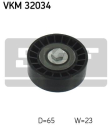 SKF Medløberhjul multi-V-rem VKM32034