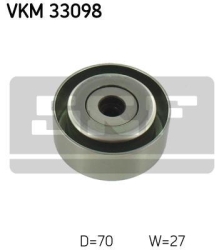 SKF Medløberhjul multi-V-rem VKM33098