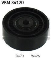 SKF Medløberhjul multi-V-rem VKM34120