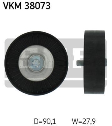 SKF Medløberhjul multi-V-rem VKM38073